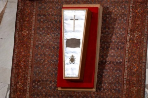 trumna papieża Franciszka